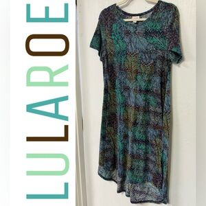 LuLaRoe Women's Multicolor Carly Dress